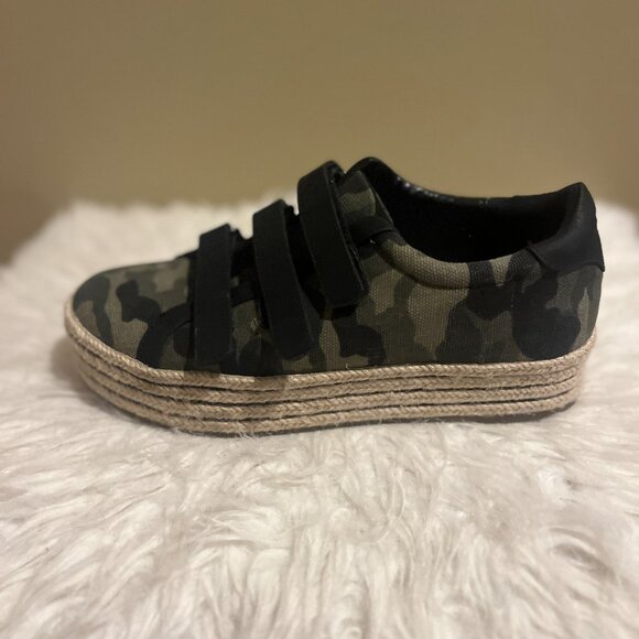 Mix No 6 army fatigue platform sneakers - Picture 6 of 8
